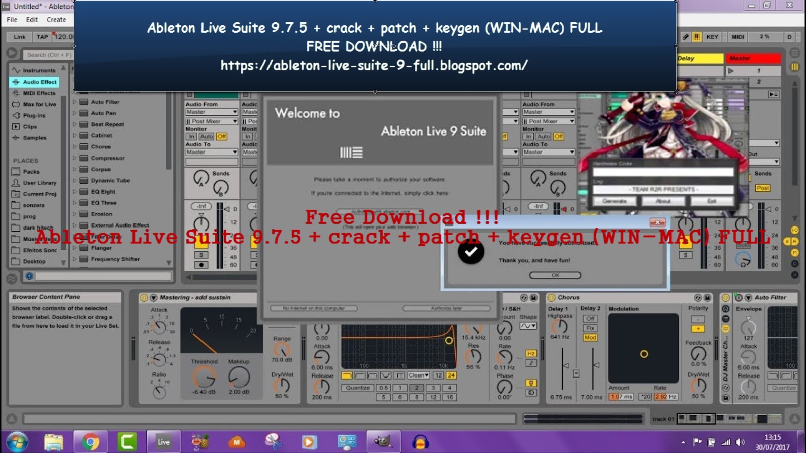 Ableton live 9.5 x32 mac driver